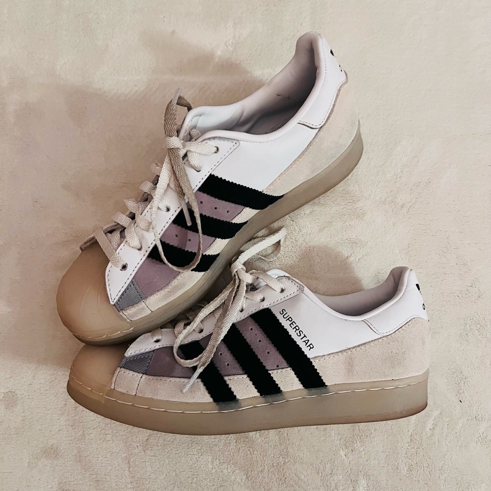 Adidas Superstar | Sneakers in White and Black, men’s 7